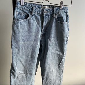 HIDDEN I US 25 High Rise Denim Jeans I Straight Legs I Light Wash